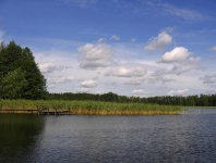 jeziorko - niestety w drodze powrotnej